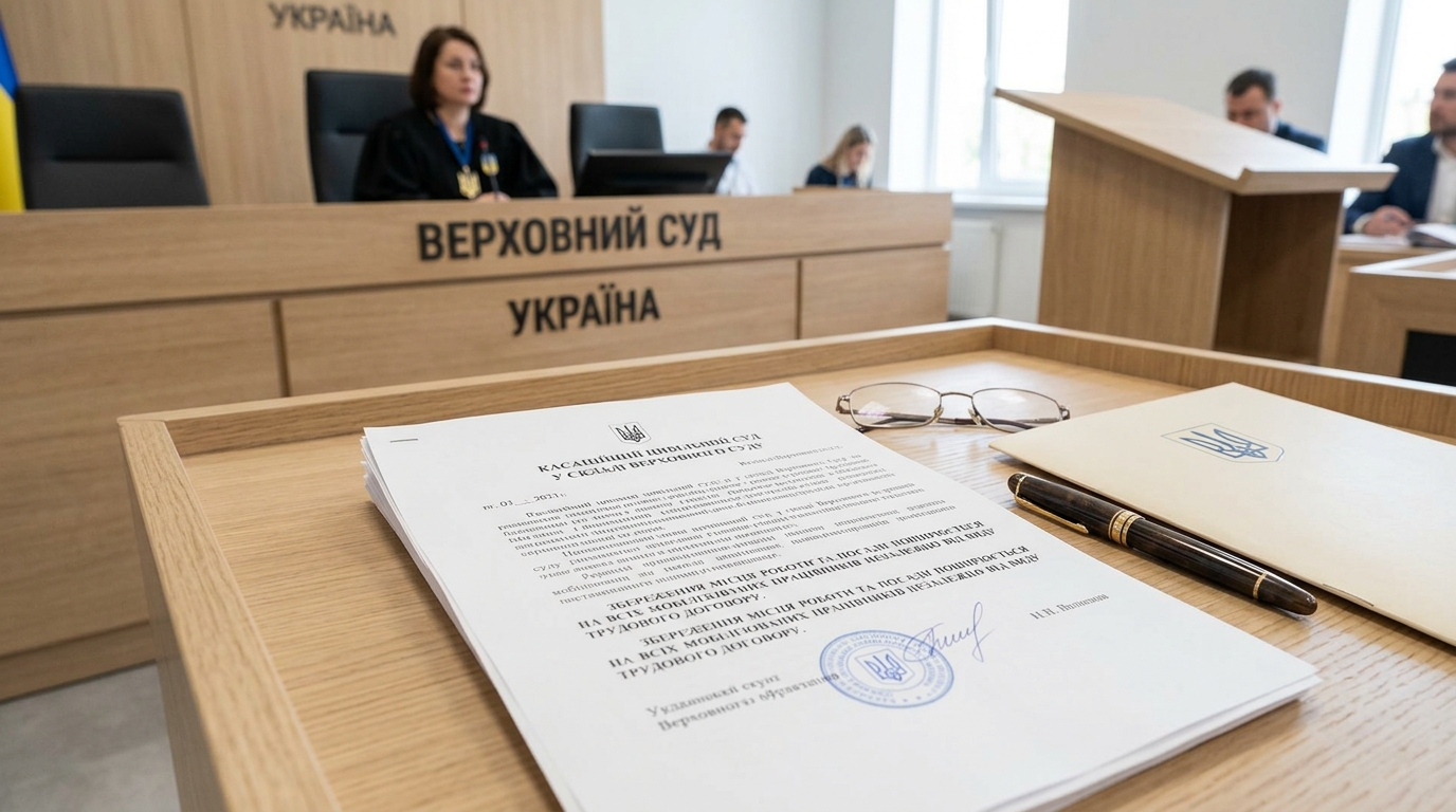 Збереження місця роботи та посади поширюється на всіх мобілізованих працівників незалежно від виду трудового договору - КЦС