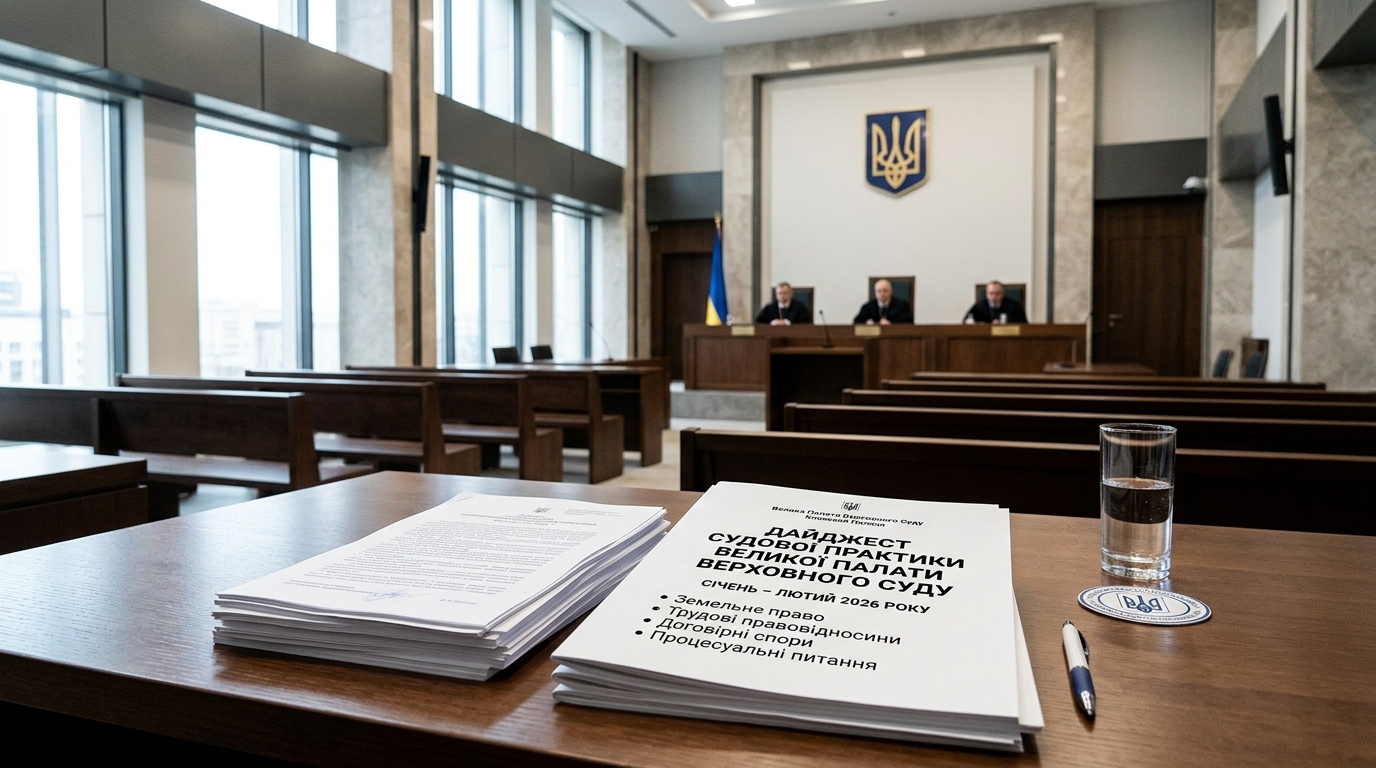Cудова практика Великої Палати Верховного Суду у дайджесті за січень - лютий 2026 року