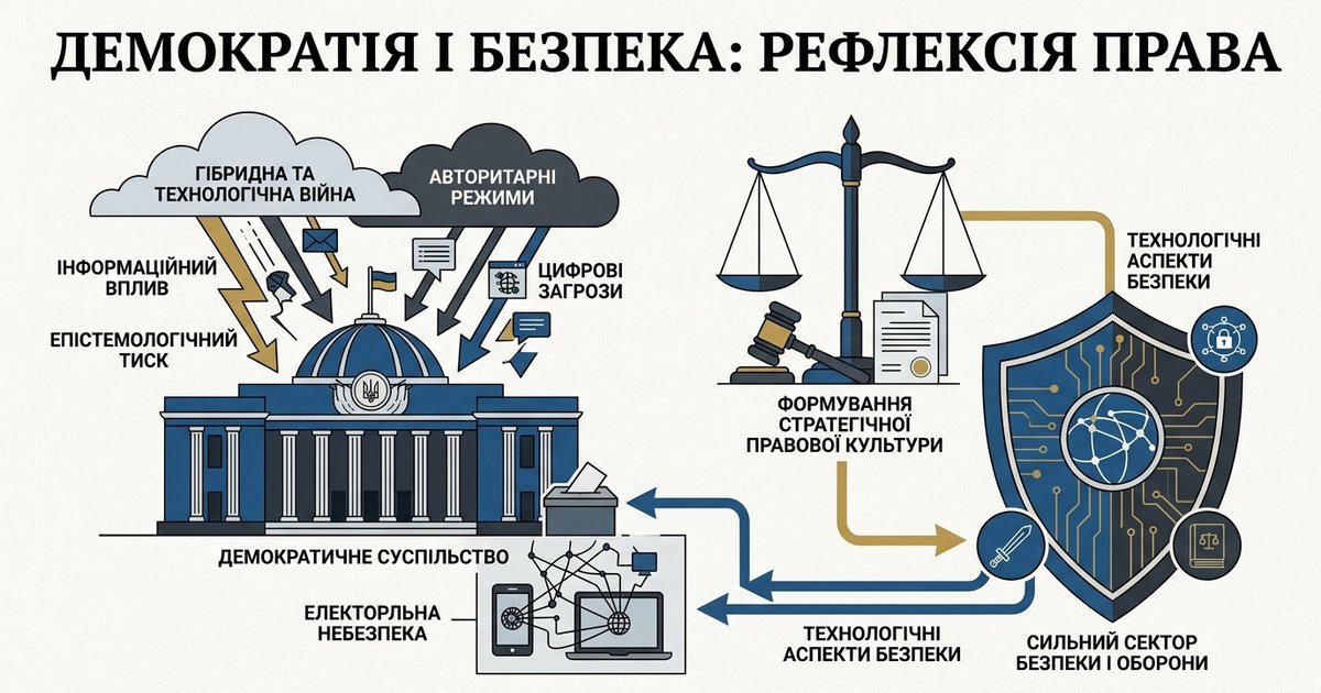 Демократія і безпека: рефлексія права