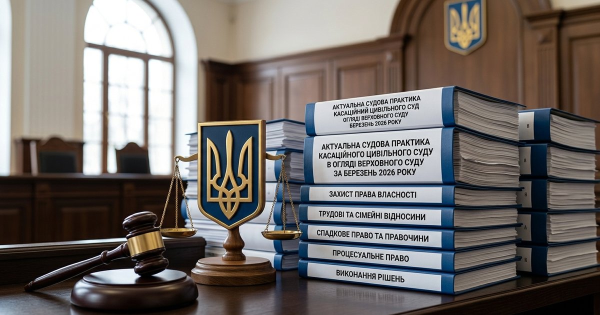 Актуальна судова практика Касаційного цивільного суду в огляді Верховного Суду за березень 2026 року