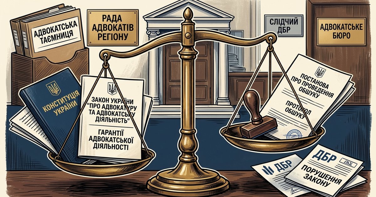 Гарантії адвокатської діяльності: забезпечення участі представника ради адвокатів регіону у проведенні обшуку в адвоката 
