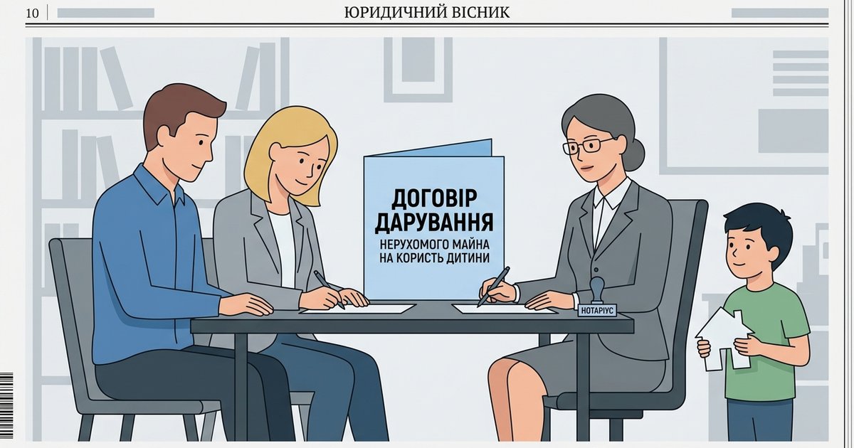 Ухвалений Верховною Радою  та підписаний Президентом закон щодо змін до законодавства про вчинення правочинів в інтересах малолітніх та неповнолітніх осіб