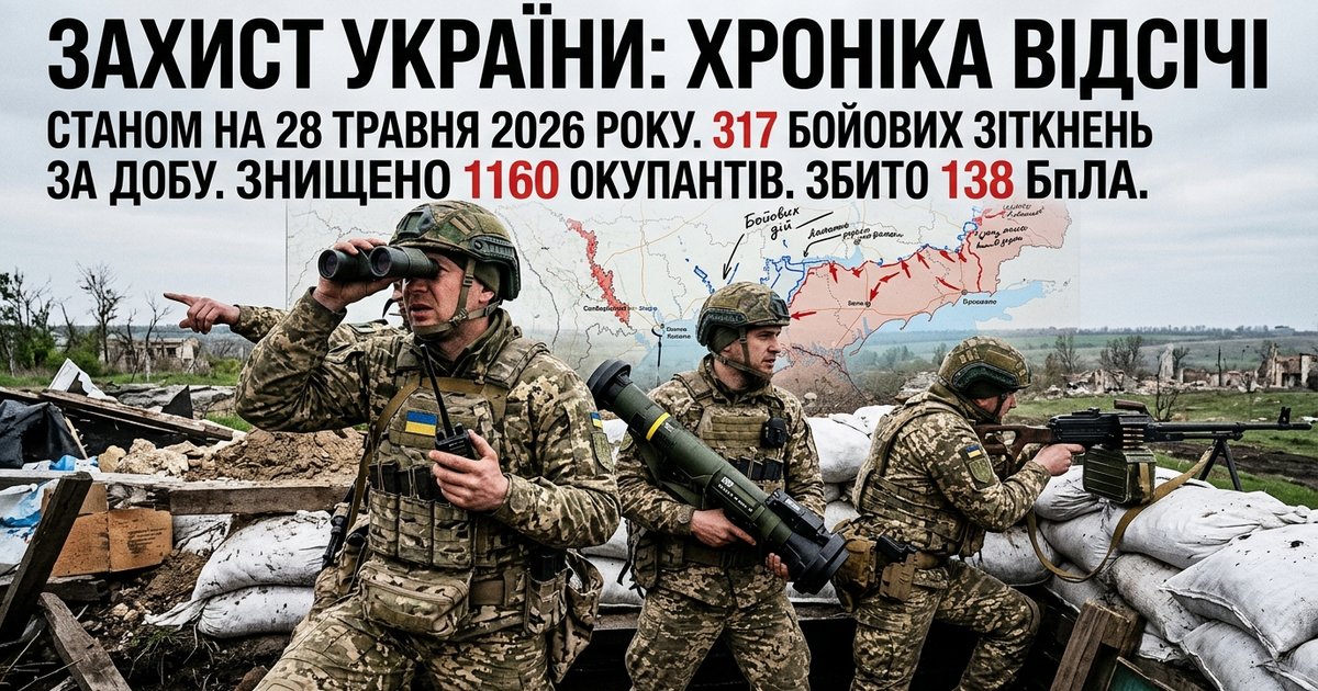 Українські захисники у боротьбі з агресором на одному з гарячих напрямків фронту, на тлі карти бойових дій. Кольоровий
