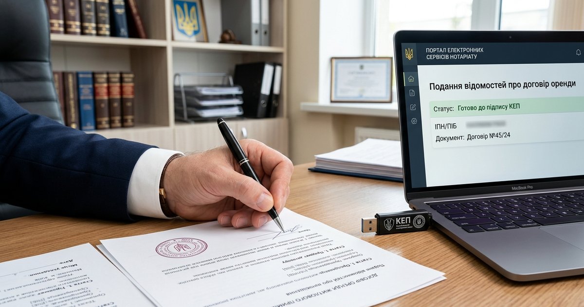 Зміни до порядку подання нотаріусами інформації про договори оренди нерухомості
