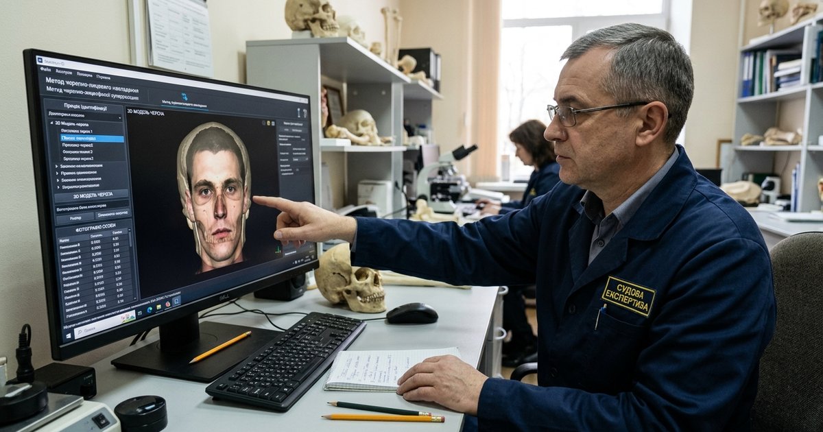 Судово-антропологічна ідентифікація особи методами черепно-лицевого накладання стала доступною в Україні