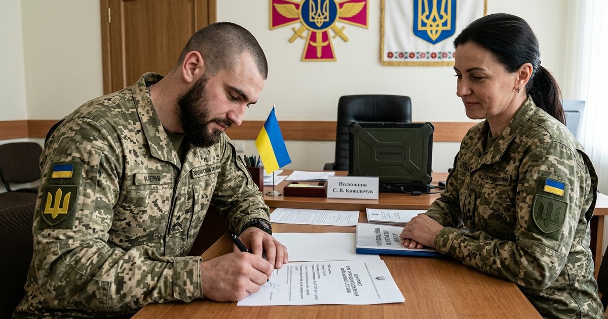 Як укласти контракт про проходження військової служби - нові умови від Міноборони України