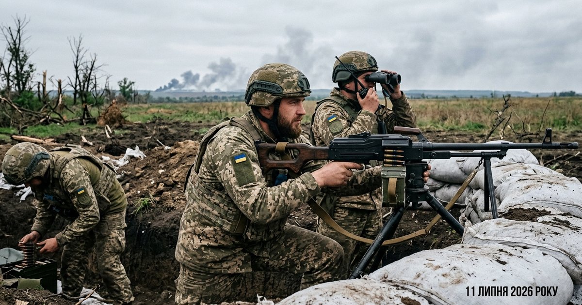 Інформація про відсіч збройної агресії рф проти України станом на 11 липня 2026 року