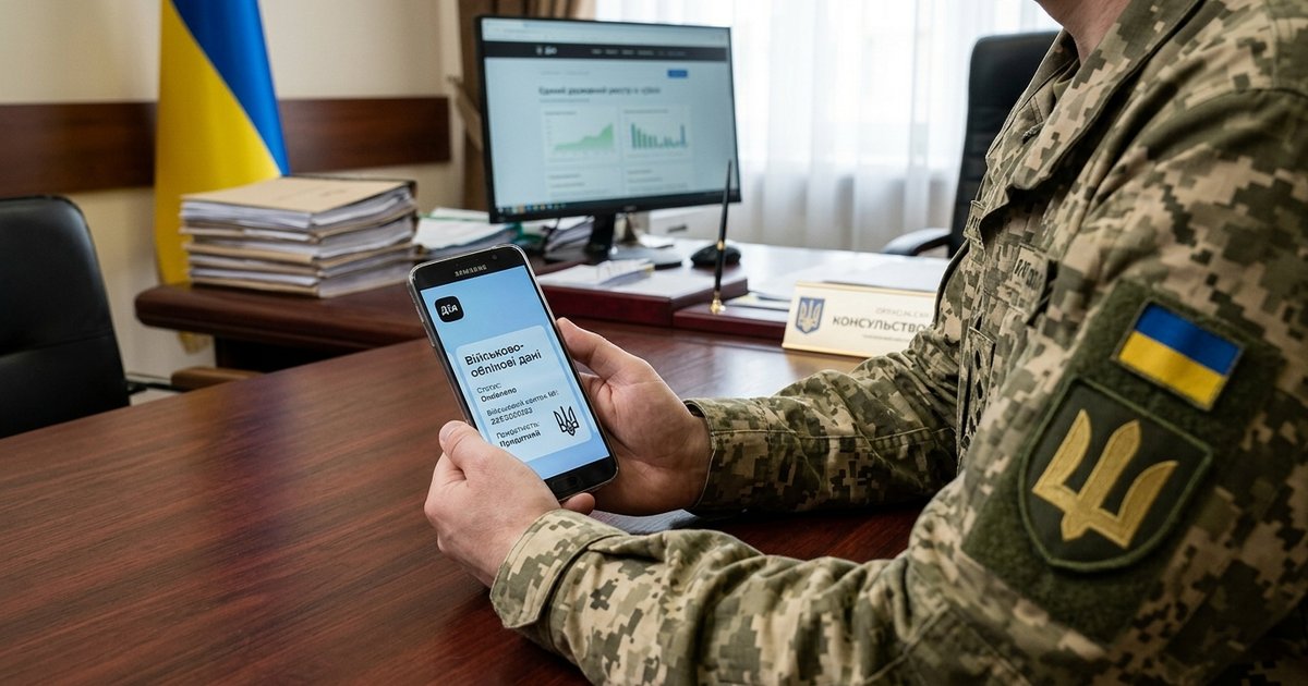 Зміни з питань ведення Єдиного державного реєстру призовників, військовозобов’язаних та резервістів і перевірки дійсності військово-облікових документів консульсьствами