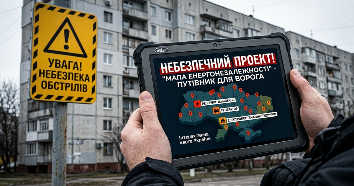 Необхідно зупинити небезпечний проект - Міністерство  з відновлення, інфраструктури та транспорту України готує інтерактивну карту енергонезалежності