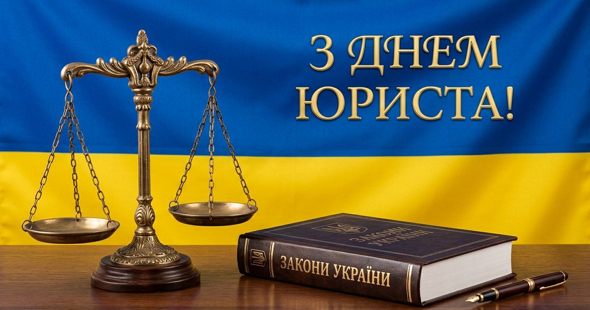 Вітаємо з професійним святом - Днем юриста!