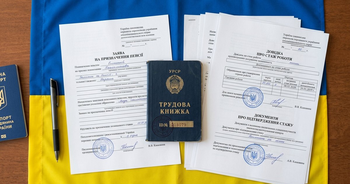 Зміни до порядку підтвердження наявного стажу роботи для призначення пенсій