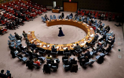 Держава-агресор не може бути членом Ради ООН з прав людини. А членом Ради безпеки ООН - ? 