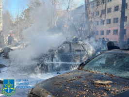Ракетний удар агресора по Одесі спричинив загибель та поранення жителів міста - кримінальне провадження про порушення законів та звичаїв війни