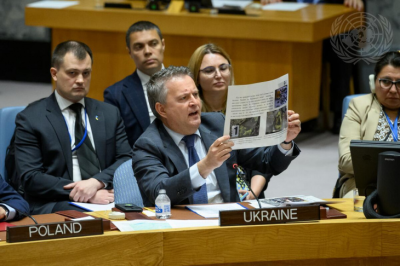 Позачергове засідання Ради Безпеки ООН:  Україна принципово відмовилася звертатися до РФ як до Головування Радбезу