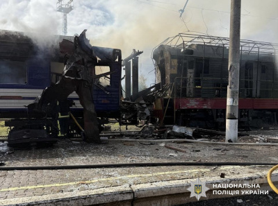 Удар агресора БпЛА по вокзалу у Шостці - розслідується воєнний злочин